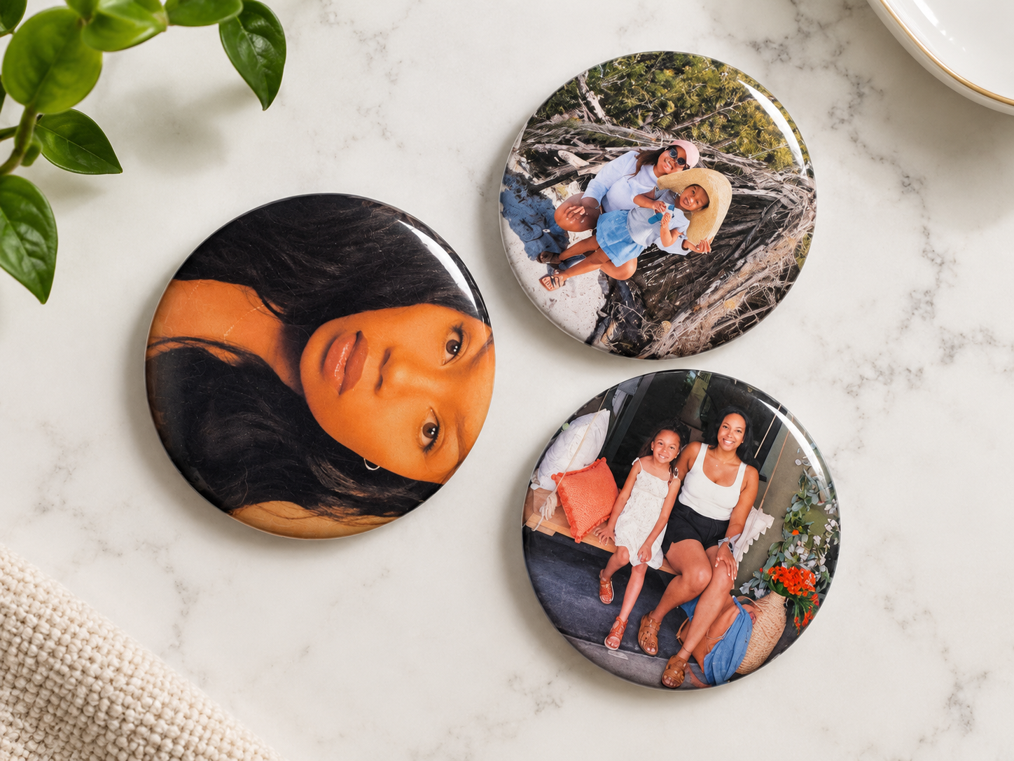 Custom Photo Button