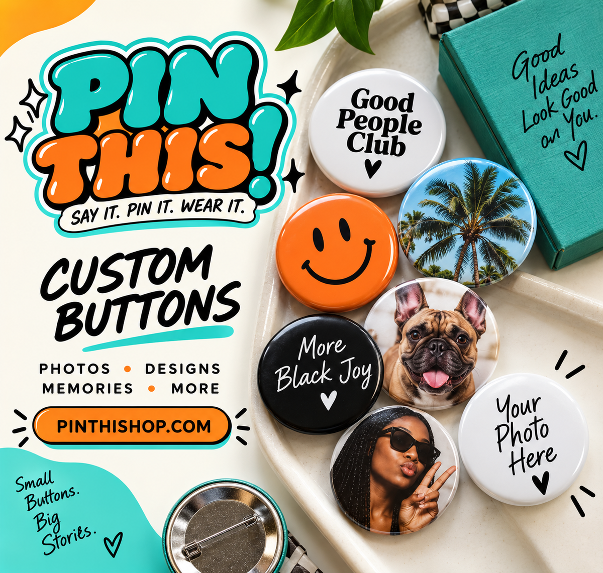Custom Photo Button
